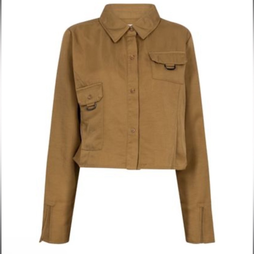 Honor The Gift Cadet top khaki size medium